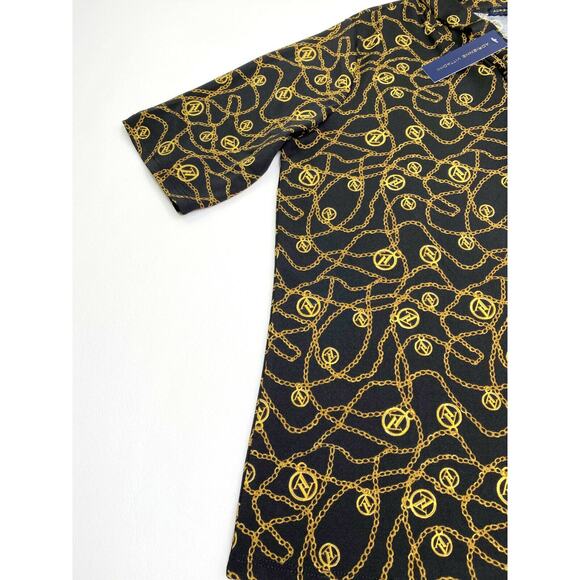 Adrienne Vittadini Women's Extra Large Top Black and Gold New With Tag - Picture 4 of 7